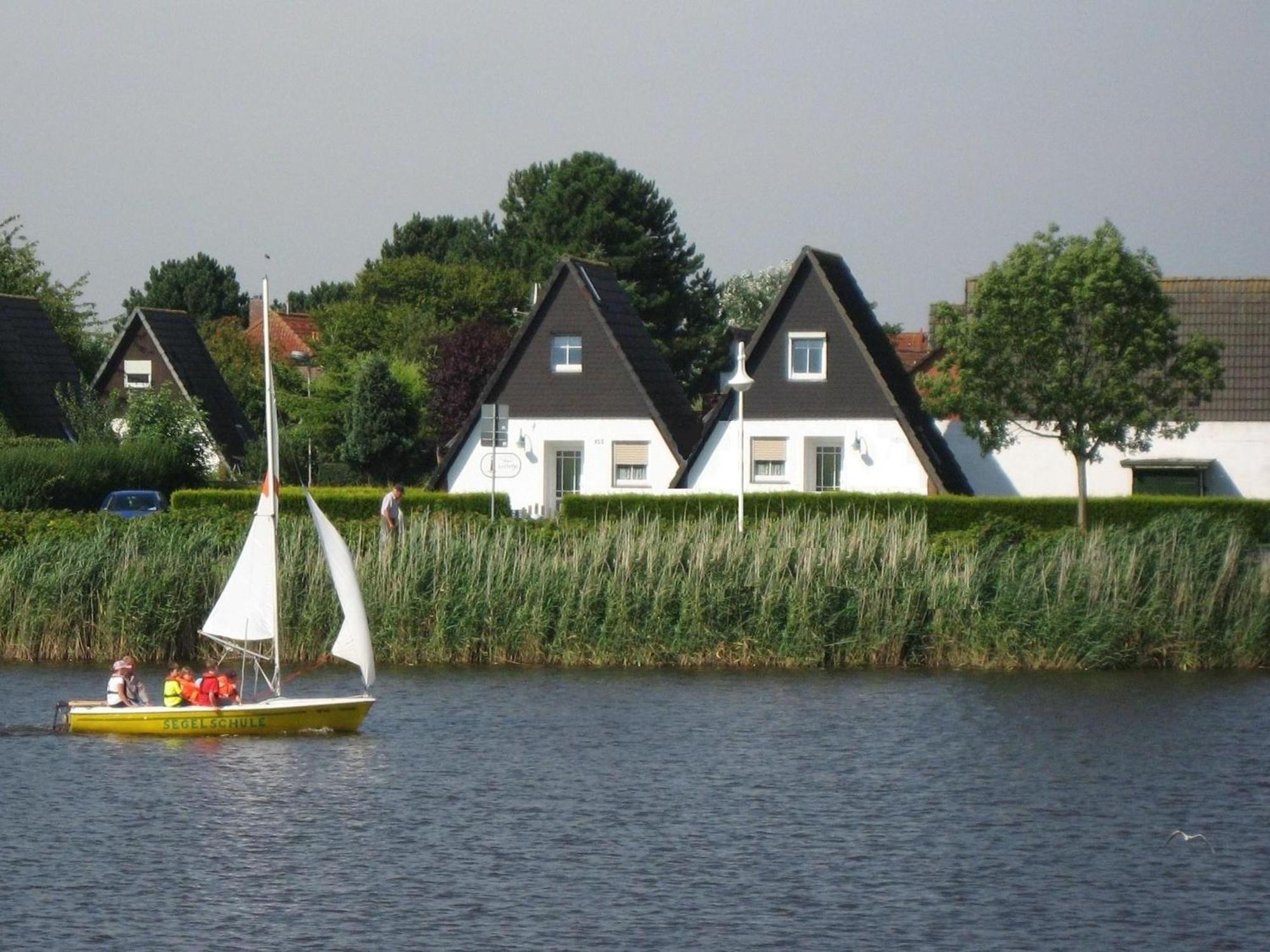 Grietje II Blaues Haus Rechts Villa Wittmund Dış mekan fotoğraf